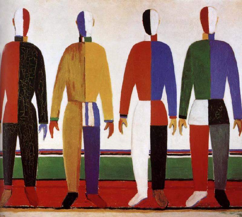 Kasimir Malevich Outdoor sporter oil painting image